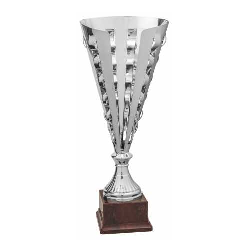 Premi Sportivi Tris Coppe Premiazioni Personalizzate | Con Targhetta In Alluminio, Altezze 23-25,5cm Trofei Eventi Sportivi - 5